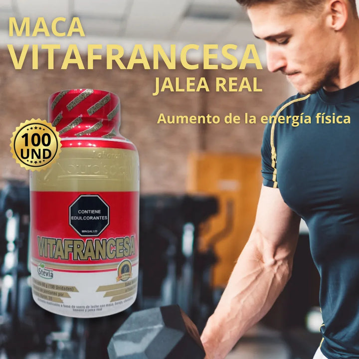 Vitafrancesa Maca Jalea Real Frutos Rojos - Imagen 8