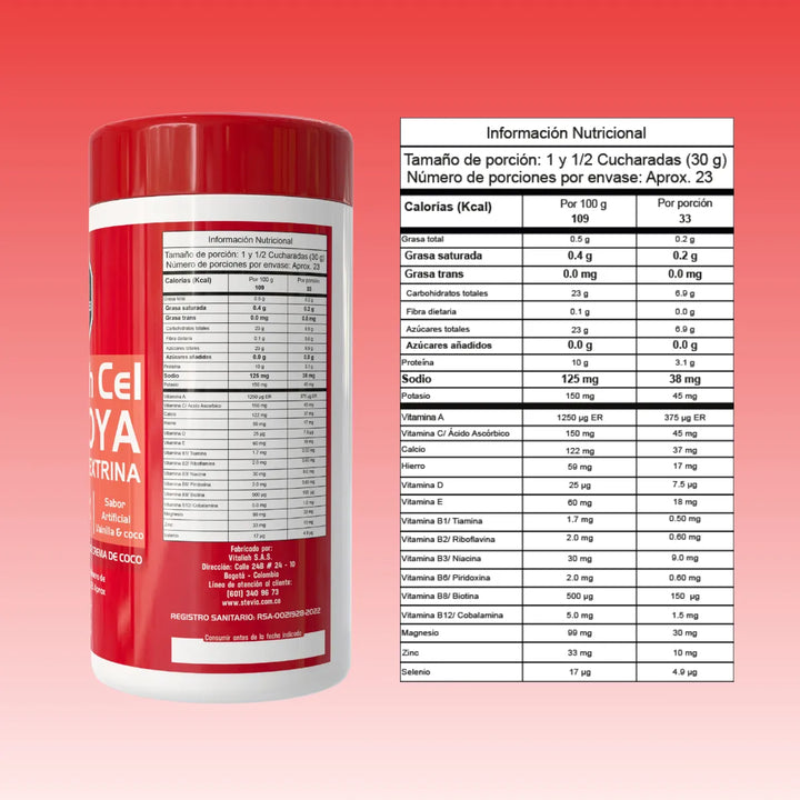 Kit X3 Vitaliah Cel Multivitamínico Con Vitamina C - Imagen 4