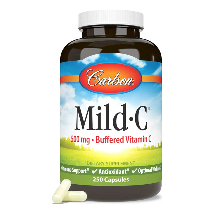 Mild-c 500 Mg Vitamina C Tamponada Apoyo Inmunológico Antiox - Imagen 5