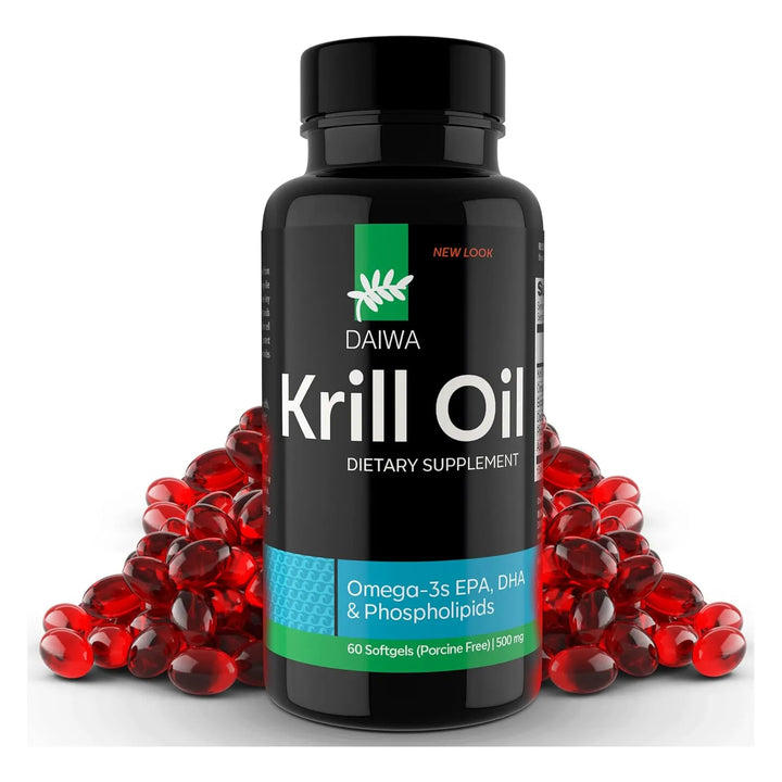Aceite De Krill 1000mg Cápsulas Blandas Omega 3 6 9 Astaxant - Imagen 1