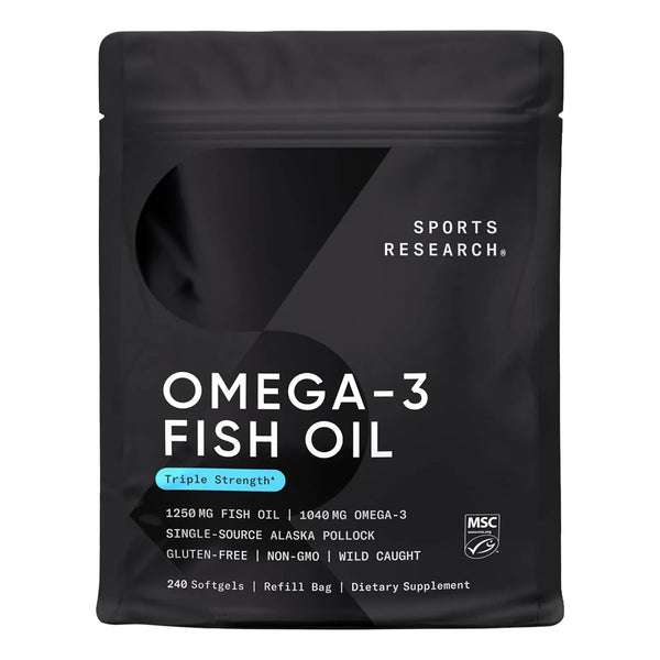 Aceite De Pescado Omega 3 Triple Fuerza Epa Dha Ácidos Graso - Imagen 1