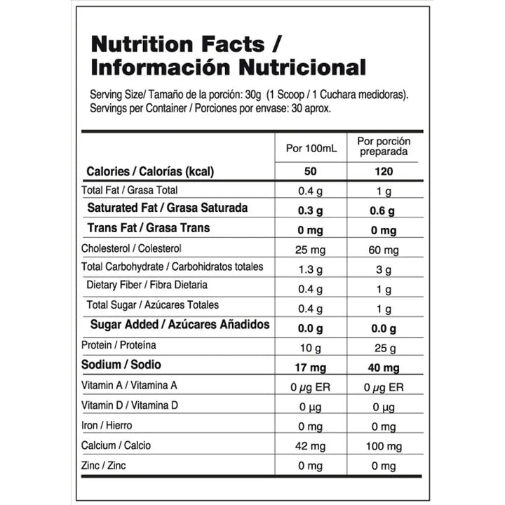 Proteina 100% Whey Elite 2 Lb - Imagen 5