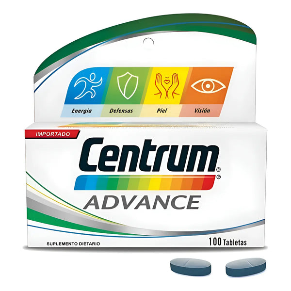 Centrum Advance 100 Tabletas Sin Sabor - Imagen 1