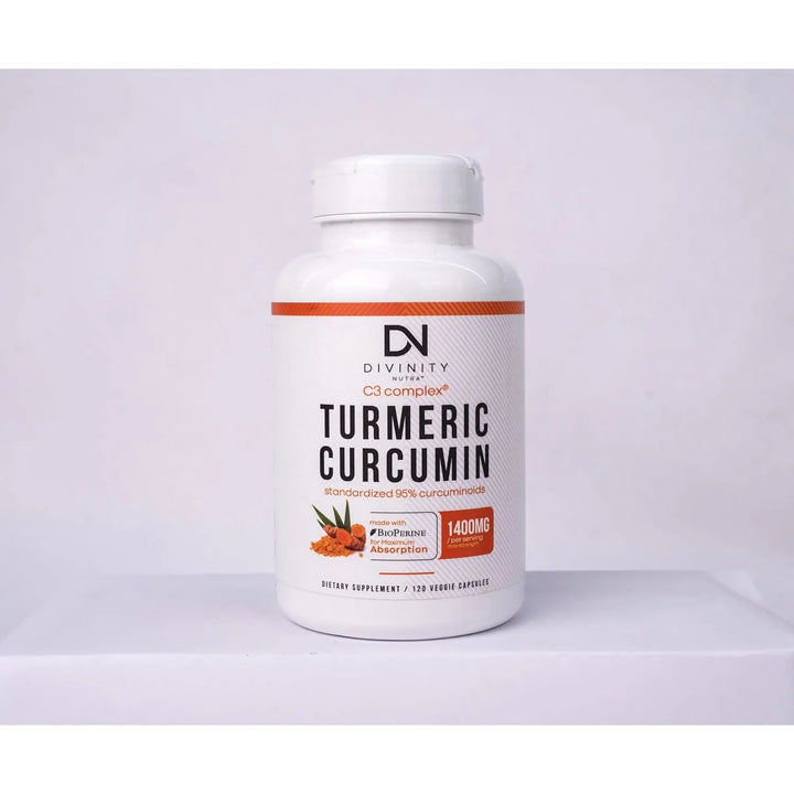 Curcumina Cúrcuma Pimienta Negra 1400 Mg Soporte Glp-1 Absor - Imagen 8