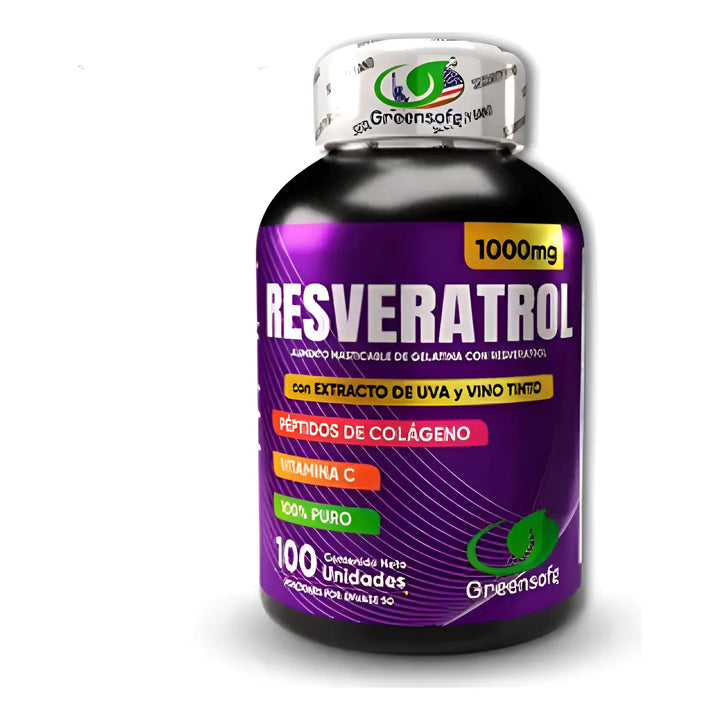 Resveratrol + Peptidos Colageno Sin Sabor - Imagen 1