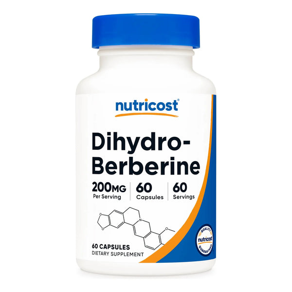 Cápsulas De Dihidroberberina 200 Mg 60 Unidades Alta Biodisponibilidad