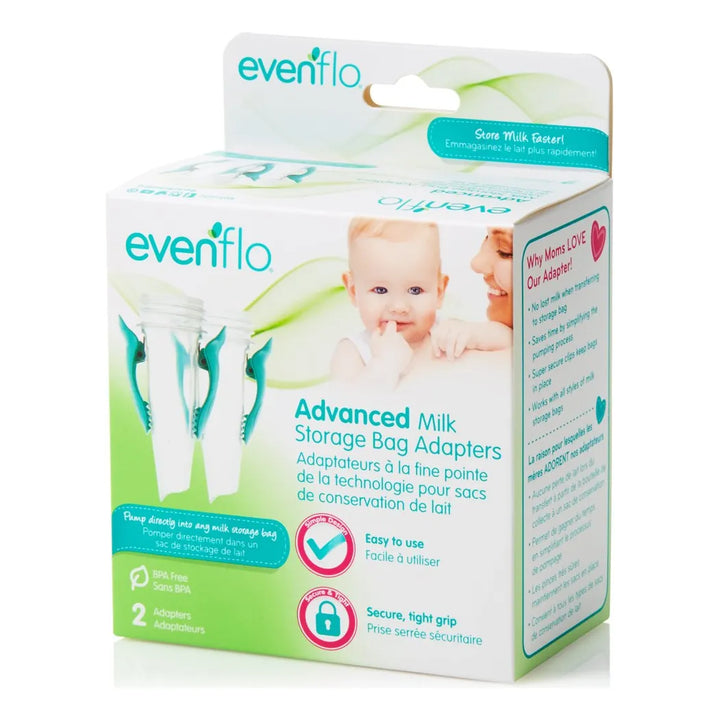 Adaptadores Avanzados Bolsa Almacenamiento Leche Materna Ext - Imagen 3