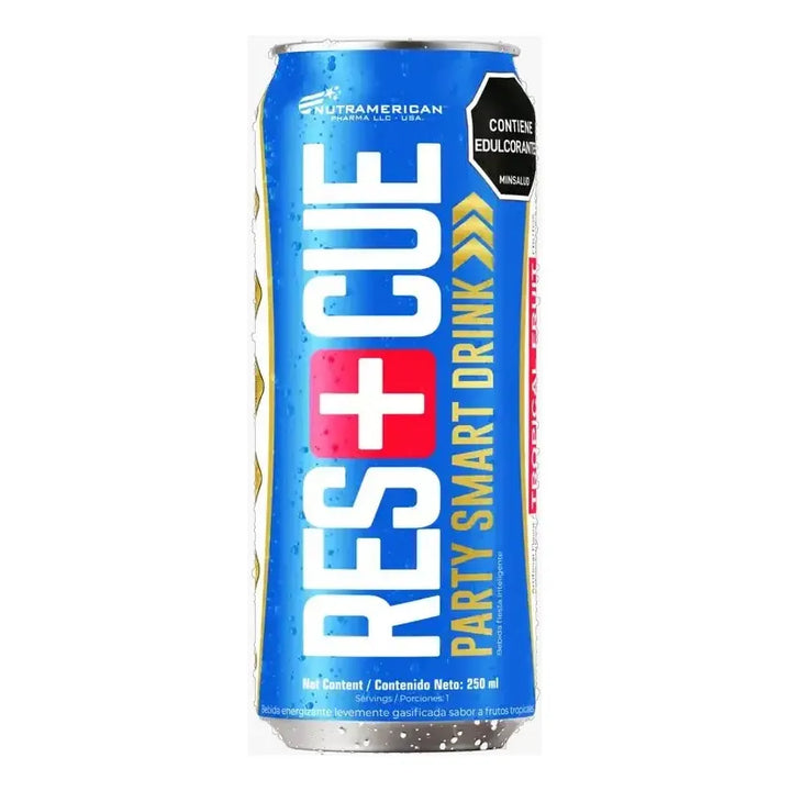 Rescue Pack Bebida Energizante 24 Latas Nutramerican Pharma 250 Ml C/u ...