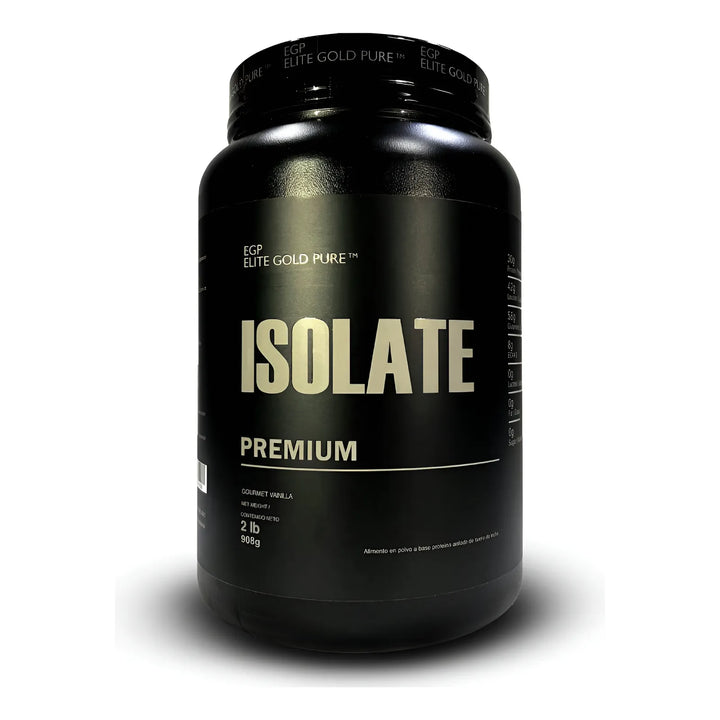 Isolate Premium 2 Lb Egp Elite Gold Pure Gourmet Vainilla 2 Libras 2lb Iso 100 % Whey - Imagen 1
