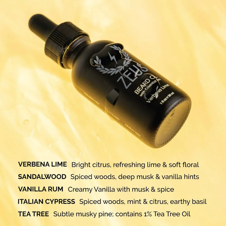 Aceite Natural Para Barba Hombre Hidratante Suavizante Acond Fragancia - Imagen 6