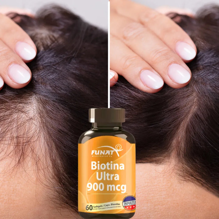 Biotina 900mcg Caida Cabello 60 - Imagen 3