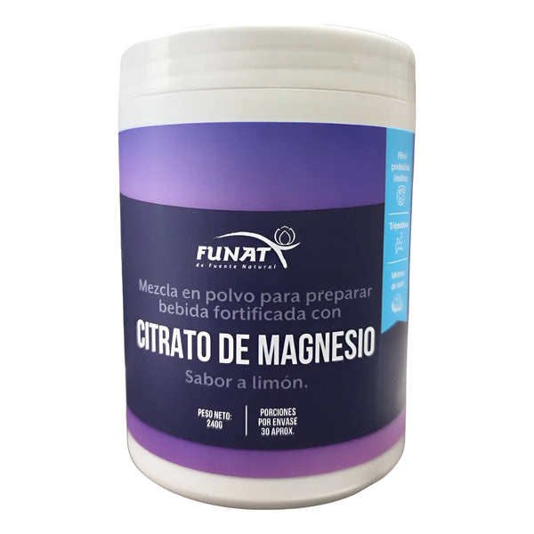 Citrato De Magnesio 240g Funat - Imagen 1