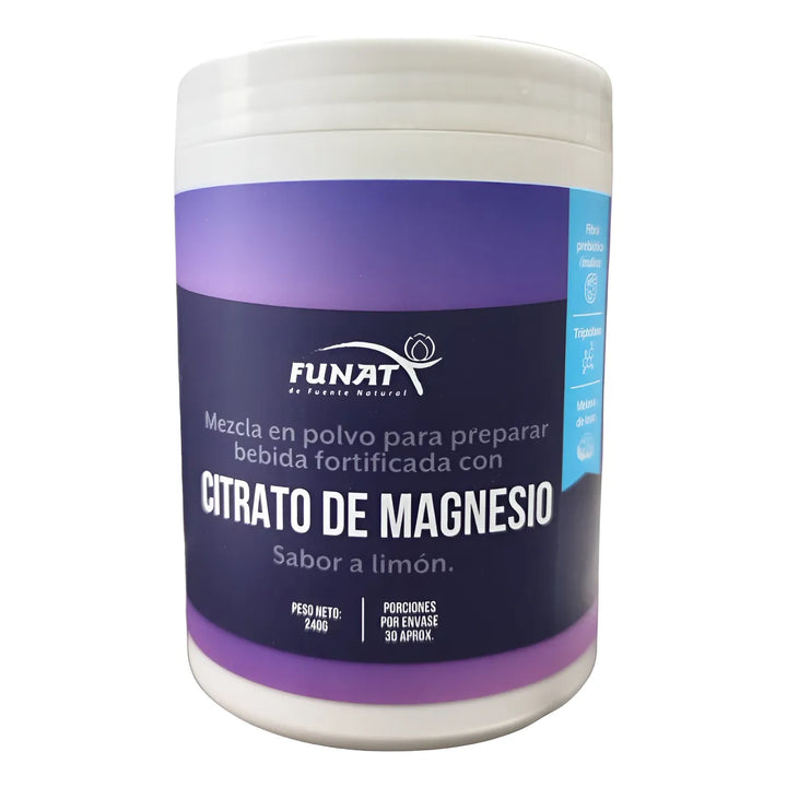 Citrato De Magnesio 240g Funat - Imagen 1