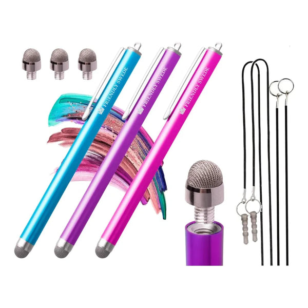 Lápices Híbridos Con Punta Reemplazable Microtejida Y Hilos - Kit Completo