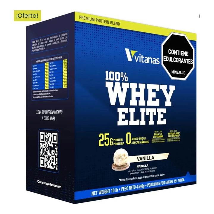 Proteina 100% Whey Elite 10 Lb - Imagen 3