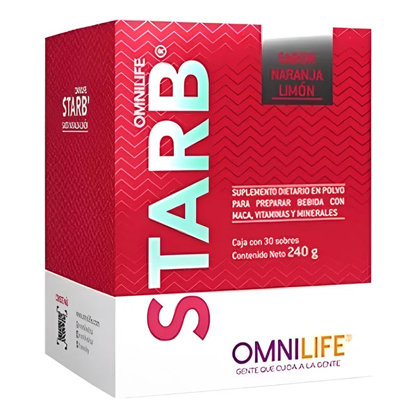 Starbien Omnilife X  30 Sobres  Naranja Limón - Imagen 1