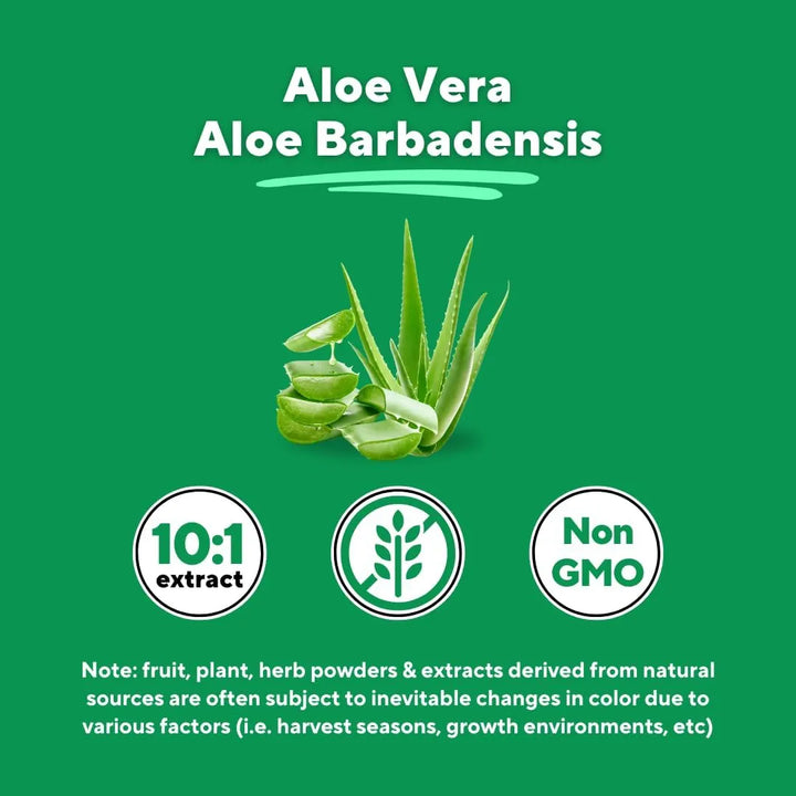 Cápsulas Orgánicas De Aloe Vera 20% Concentrado Puro Digesti - Imagen 4