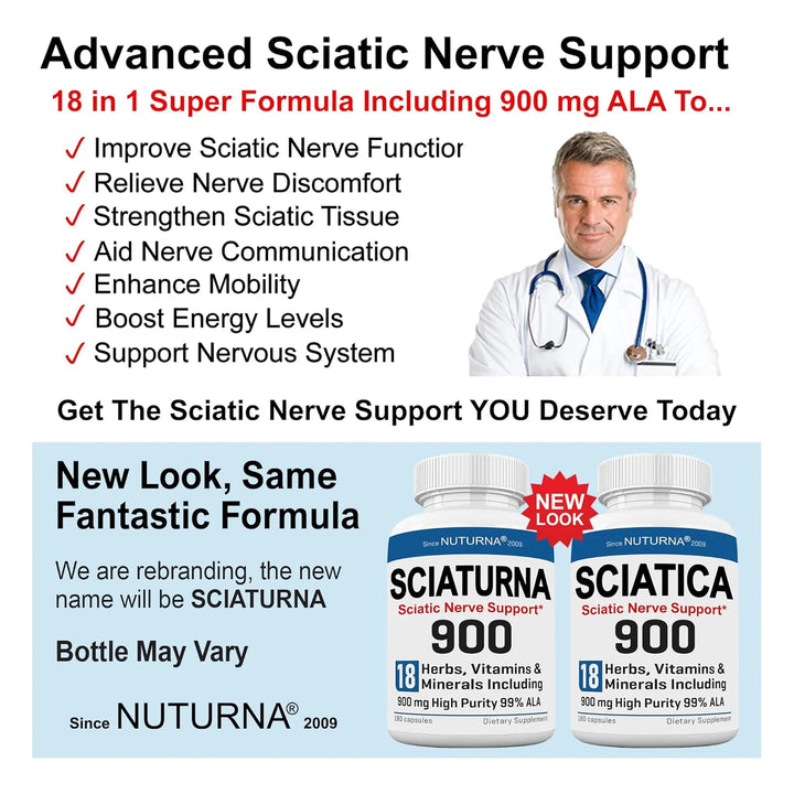 Apoyo Nervio Ciática 900 Mg Ácido Alfa Lipoico Hp-99 Fuerte - Imagen 7