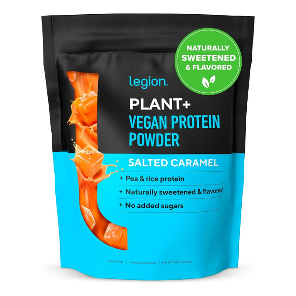 Proteína En Polvo A Base De Plantas Caramelo Salado 900 Gram - Imagen 1