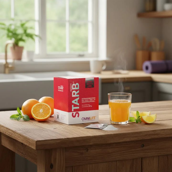 Starbien Omnilife X  30 Sobres  Naranja Limón - Imagen 4