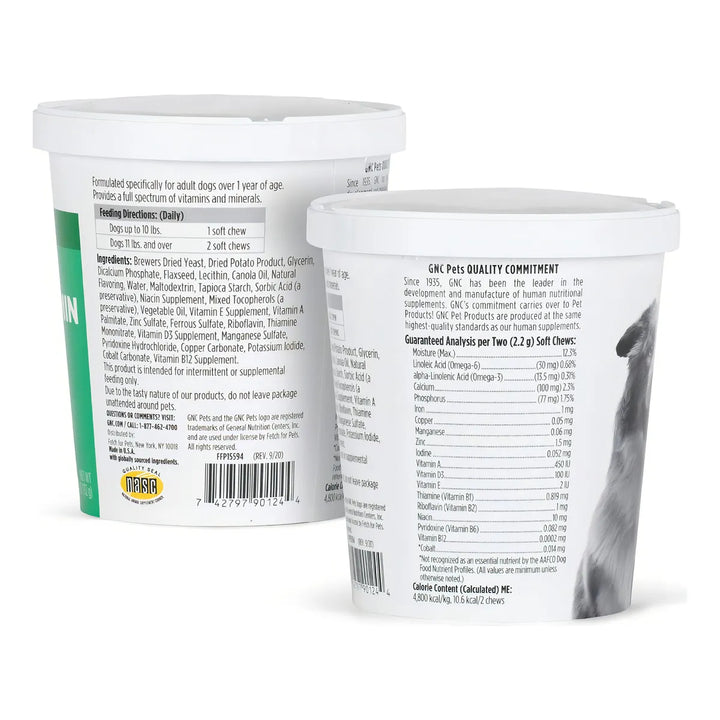 Multivitamínico Masticable Para Perros Con Aceite De Salmón - Imagen 2