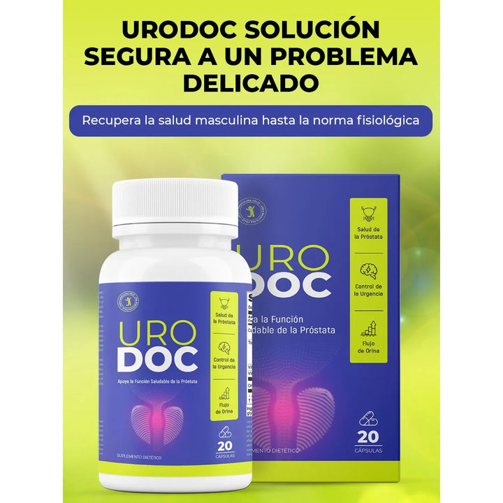 Urodoc X1 Para Hombres Original Sin Sabor - Imagen 3