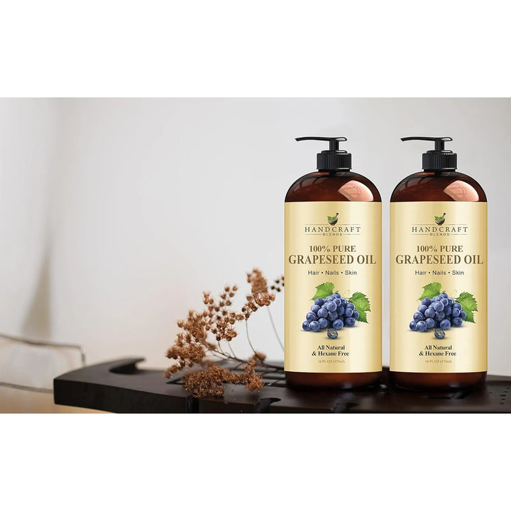 Aceite Semilla De Uva Artesanal 100% Puro Natural 473 Ml - Imagen 6