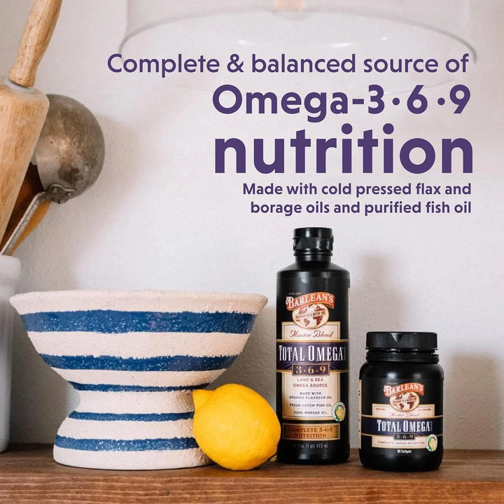 Total Omega 3 6 9 6468 Mg Epa Y Dha Plus Gla Limonada 473 Ml - Imagen 7