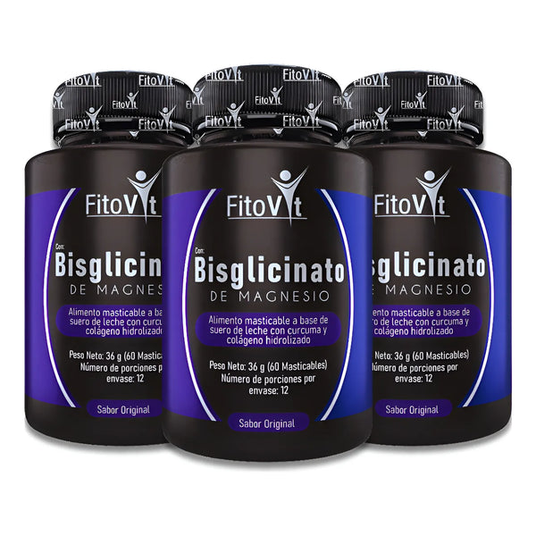 Bisglicinato De Magnesio X3 Original - Imagen 1