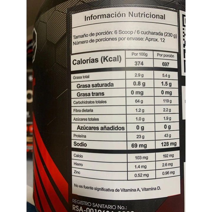 Proteina Gainer Proton + 6 Lb - Imagen 2