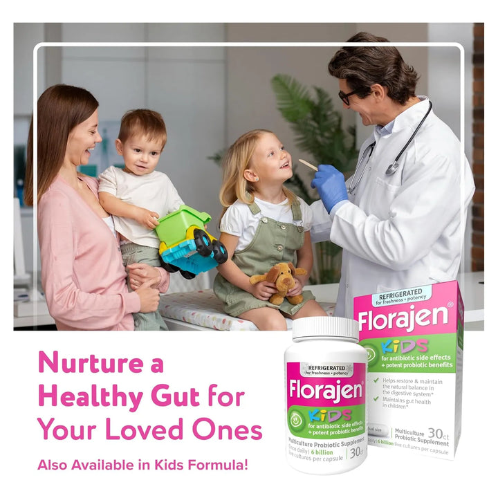 Cápsulas Probióticas Florajen 3 60 Und 450 Mg Sin Gluten - Imagen 7