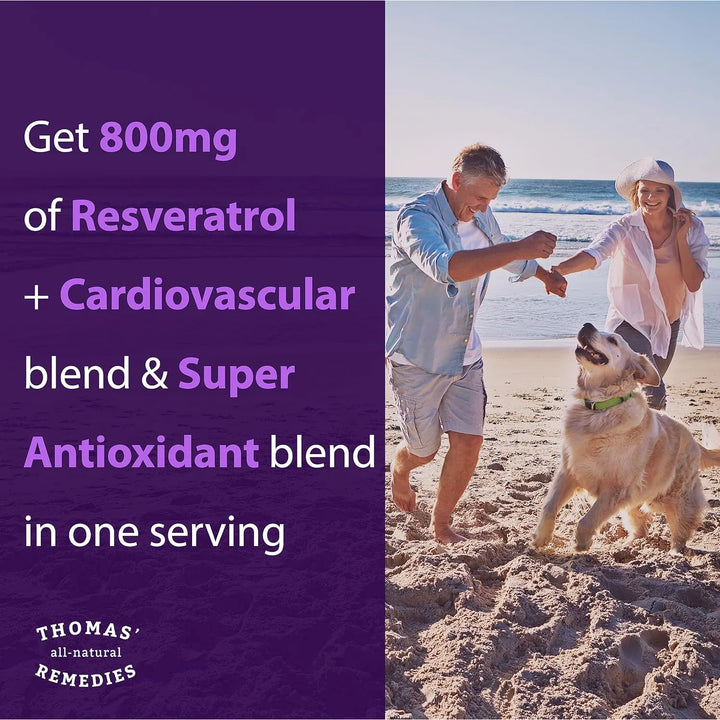 Antioxidante Orgánico Resveratrol 1600mg Con Extracto De Sem - Imagen 5