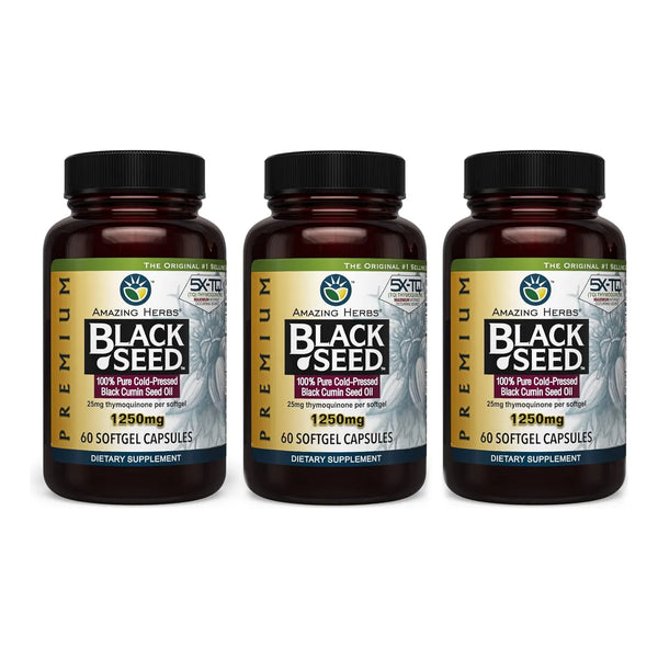 Cápsulas Aceite Semilla Negra Prensado Frío Salud Digestiva - Imagen 1