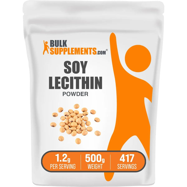 Lecitina De Soya En Polvo 1200 Mg Por Porción 500 G Alimento - Imagen 1