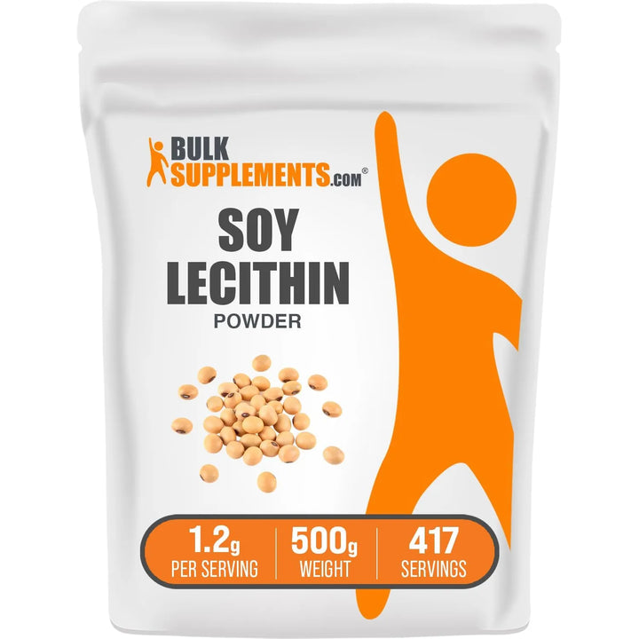 Lecitina De Soya En Polvo 1200 Mg Por Porción 500 G Alimento - Imagen 1