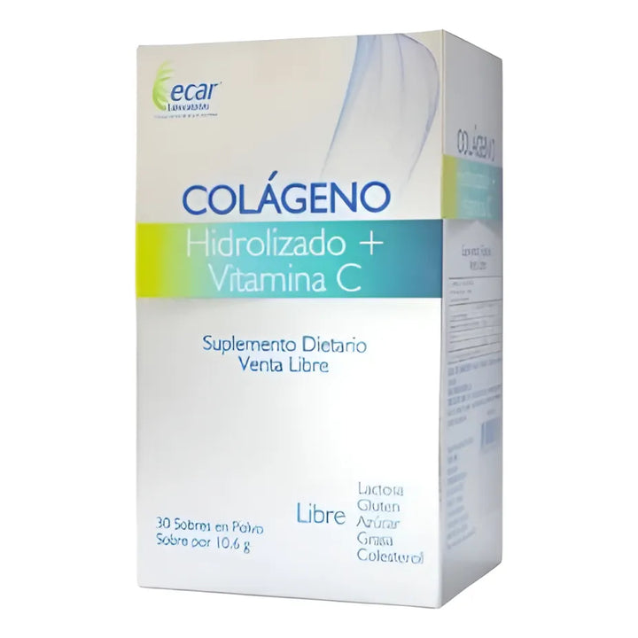 Colageno Hidrolizado + Vitamina C X 30 Sobres 10.6 Gr - Imagen 1