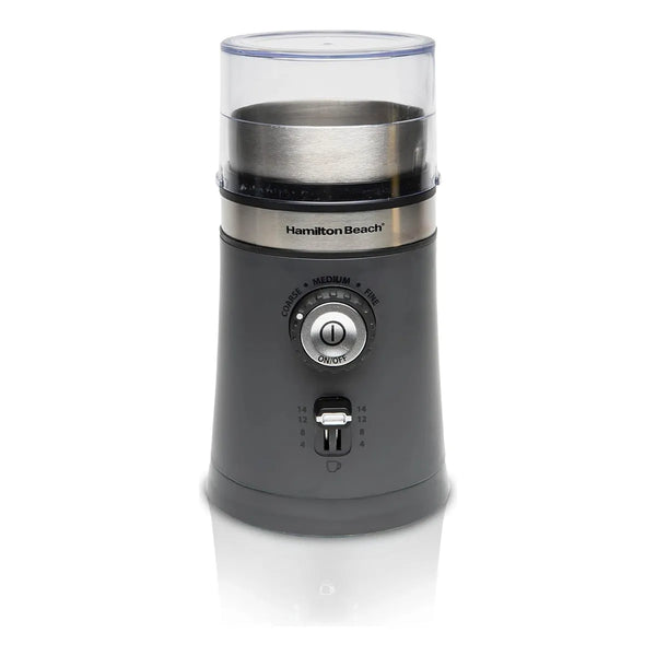 Molinillo Electrico De Cafe Hamilton Beach 80396C Granos Y Especias 5 Ajustes Automatico