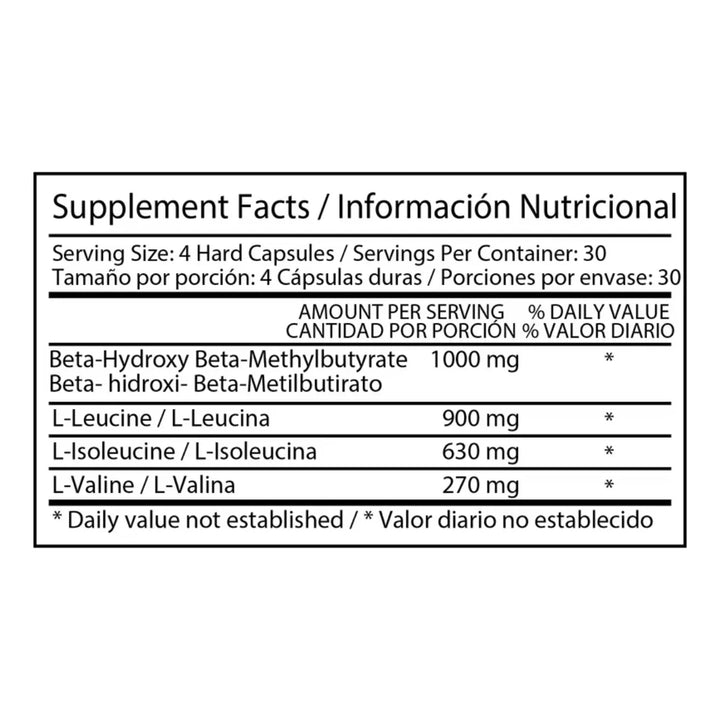 Hmb Aminoácido Suplemento - Imagen 5