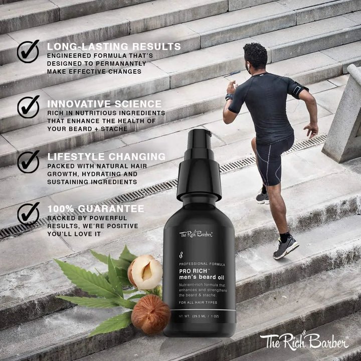Aceite Para Barba Masculino 30 Ml Suaviza Y Promueve Crecimi Fragancia - Imagen 4
