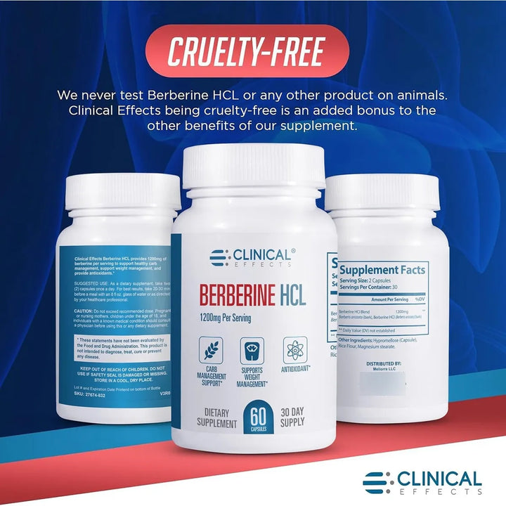 Berberina Pura 1200 Mg Apoyo Hepático 60 Cápsulas Vegetales - Imagen 6