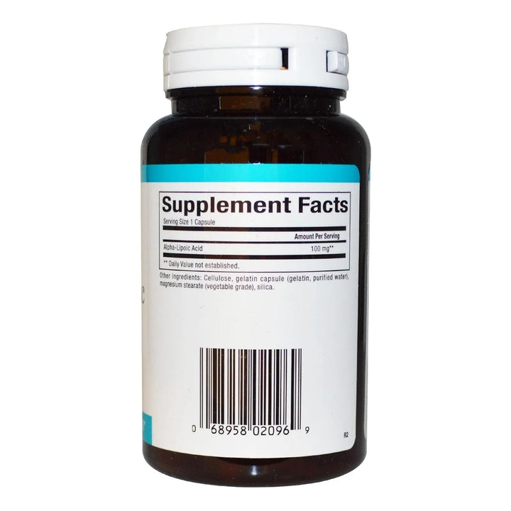 Ácido Alfa Lipoico 100 Mg 120 Cápsulas Naturales Antioxidant - Imagen 2