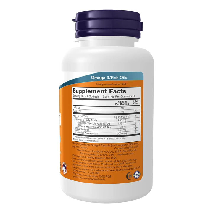 Aceite De Krill 500 Mg Omega-3 Fosfolípidos Soporte Cardiova - Imagen 2