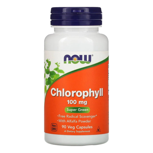 Cápsulas De Clorofila 100 Mg 90 Unidades Para Detoxificación - Imagen 1