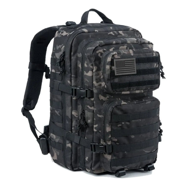 Reebow Gear Mochila Táctica Militar Grande Resistente Al Agua 40 Litros Sistema Molle