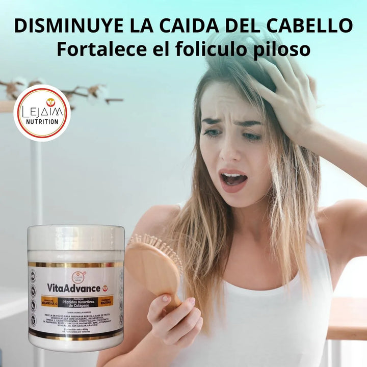 3 Peptidos Colageno Vitaadvance Vainilla - Imagen 6