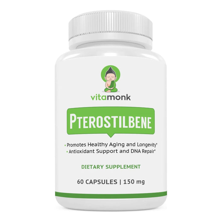 Cápsulas De Pterostilbeno 150 Mg Sin Rellenos Artificiales P - Imagen 1