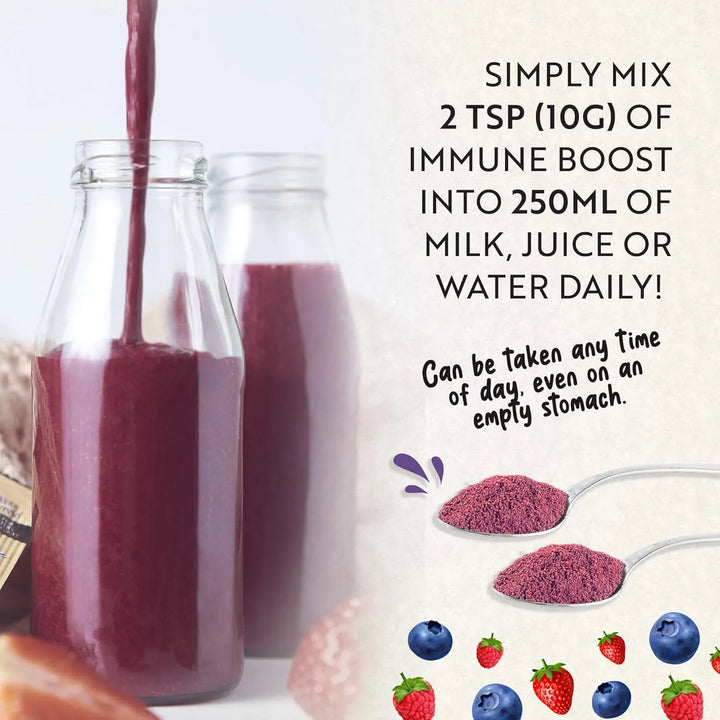 Polvo Inmunológico Niños Con Vitamina C A E Magnesio Probiót - Imagen 4