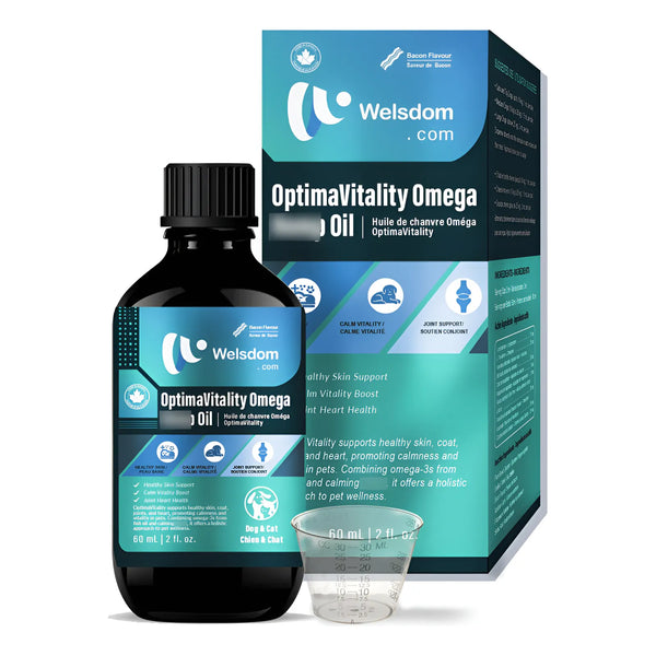 Aceite De Cáñamo Omega-3 Para Mascotas 68 Mililitros Apoya S - Imagen 1