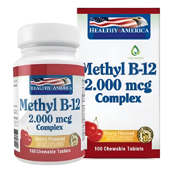 Methyl B-12 2000mg X100 Cereza - Imagen 1