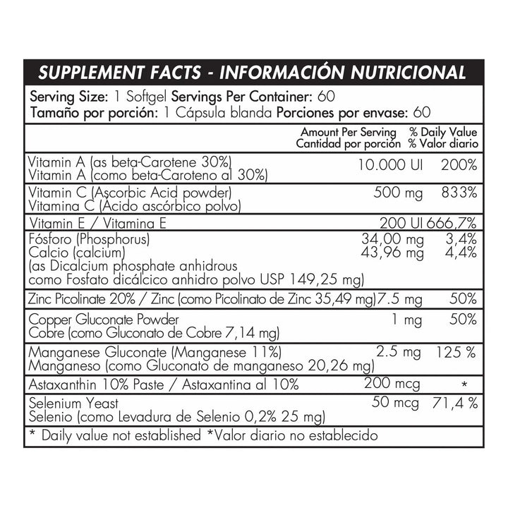 Bioxin 60 Softgels Sin Sabor - Imagen 2
